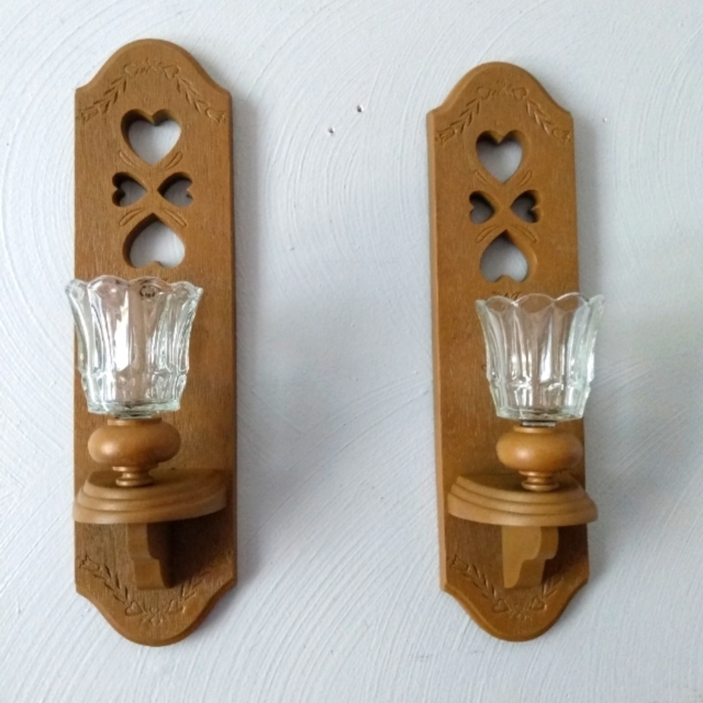 Burwood 1986 wall candle holders